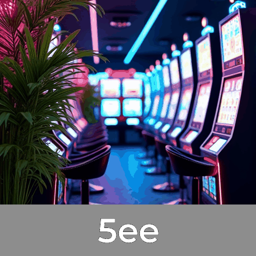 5ee: Cassino com slots e jackpots ao vivo